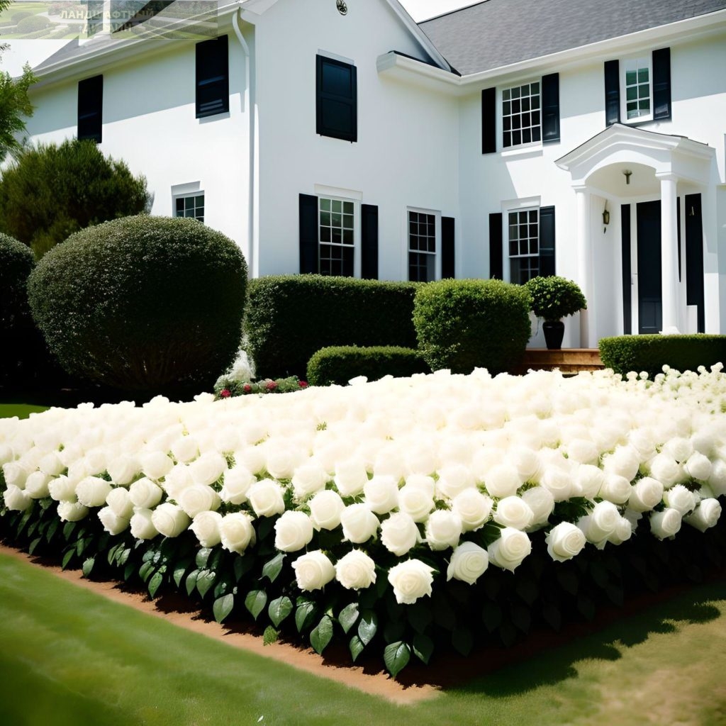 White roses